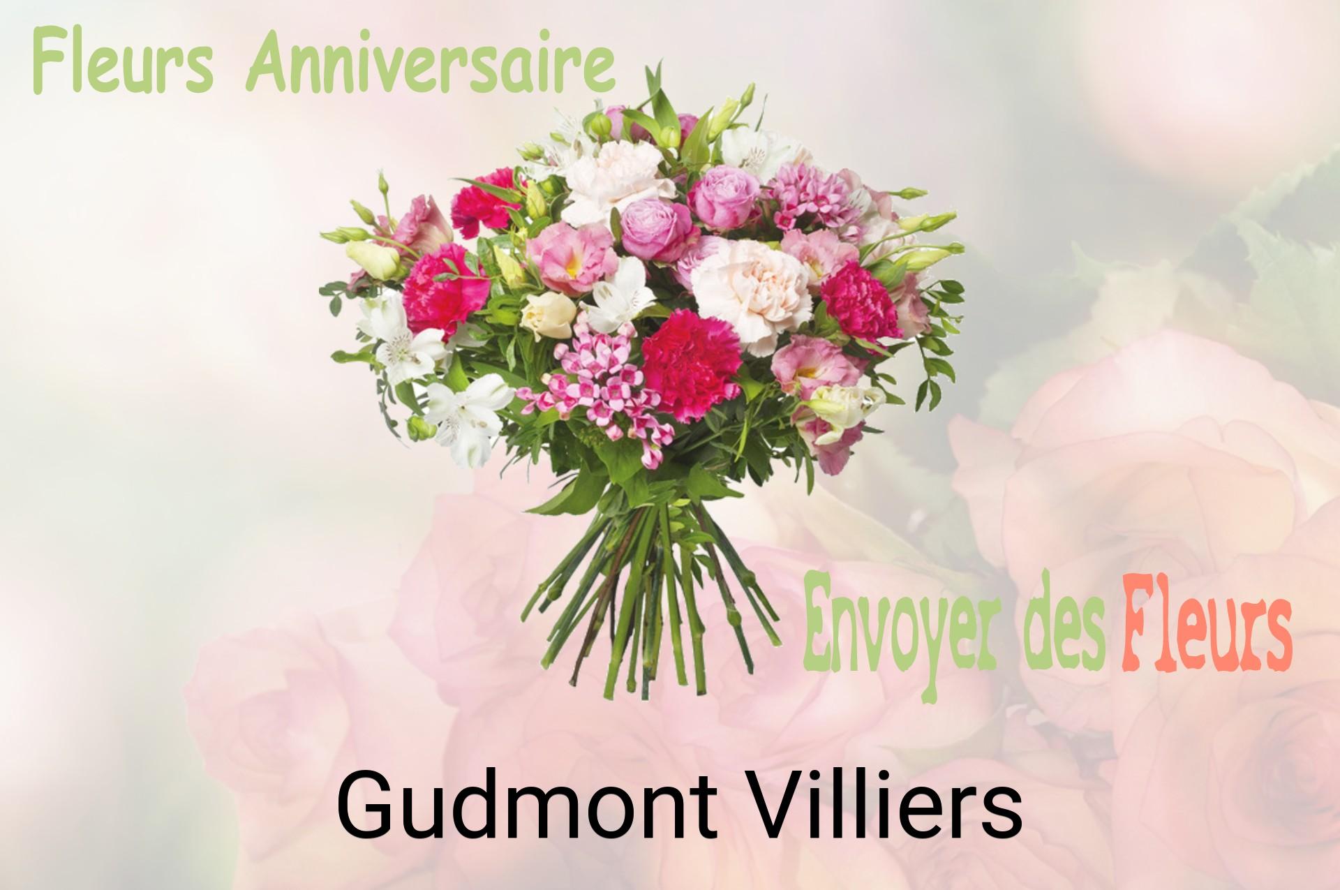 Bouquet de fleurs d’anniversaire livré à Gudmont-Villiers