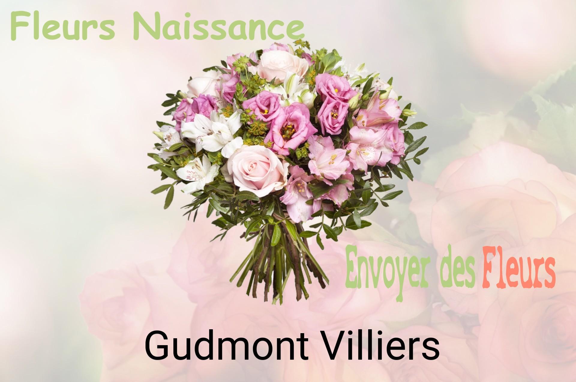 Bouquet de fleurs de naissance livré à Gudmont-Villiers