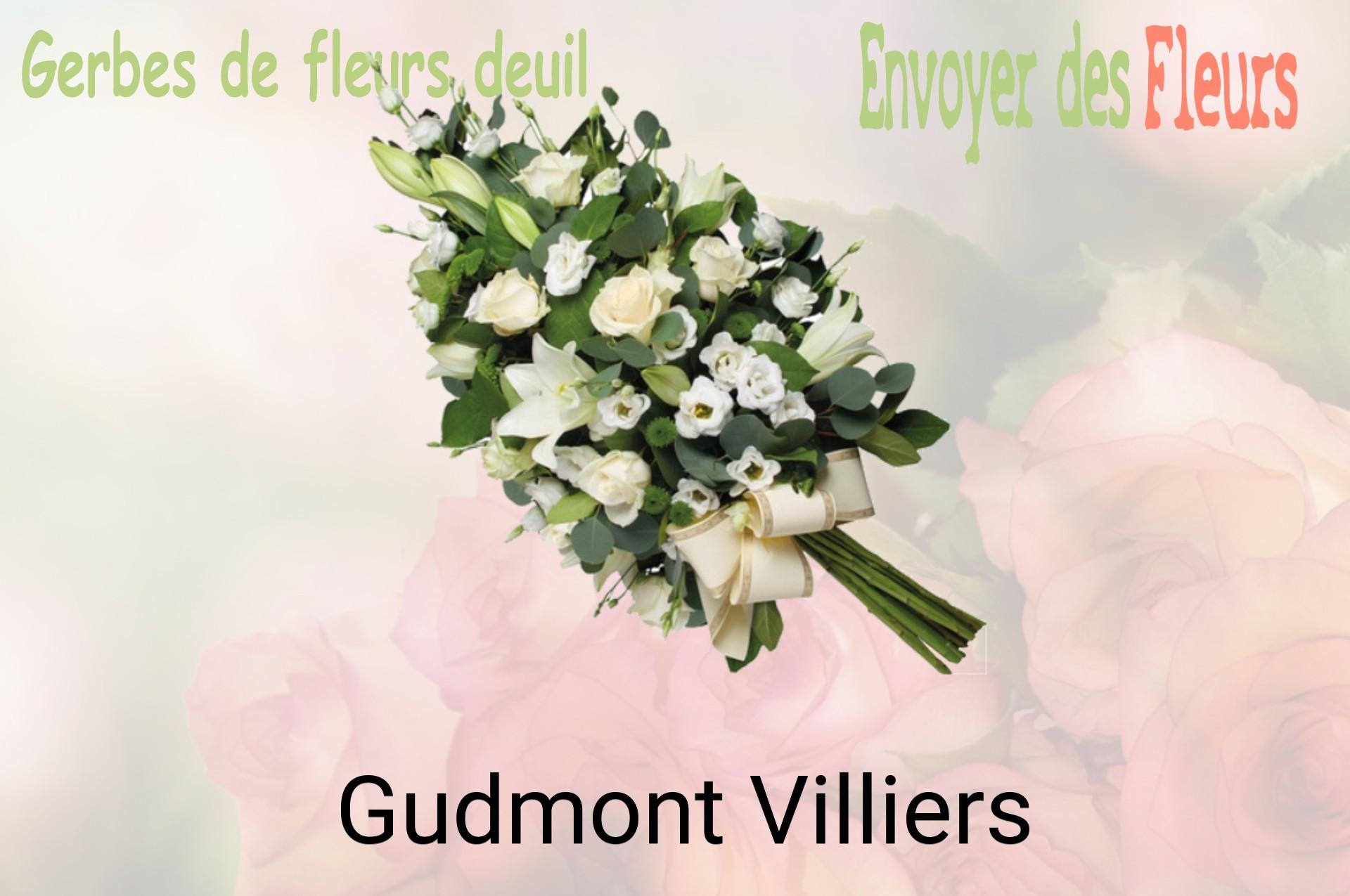 Gerbe de fleurs de deuil livrée à Gudmont-Villiers