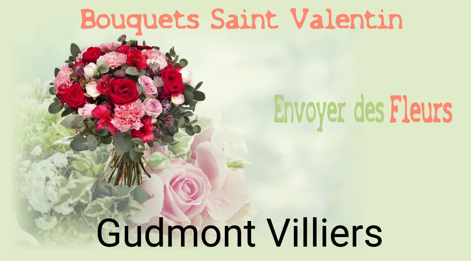 Roses de Saint-Valentin livrées à Gudmont-Villiers